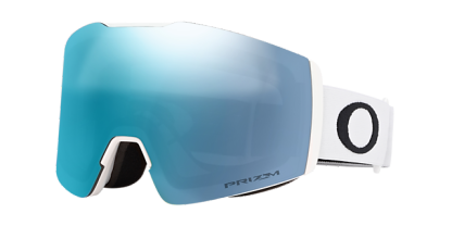 Oakley OO7103 Fall Line M Snow Goggles - Frame: White / Lens: Blue
