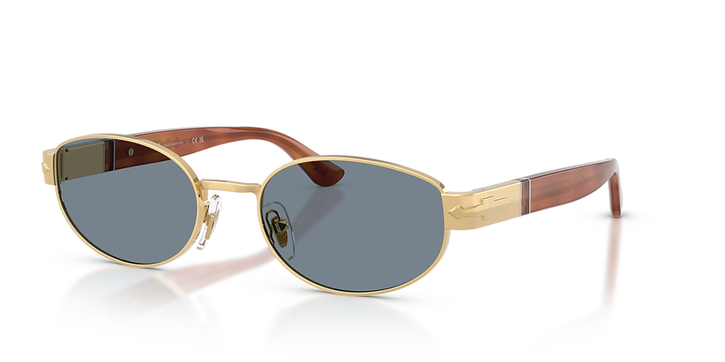 Persol PO1024S - Frame: Gold / Lens: Blue