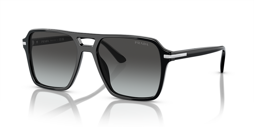 Prada PR 20YS - Frame: Black / Lens: Grey