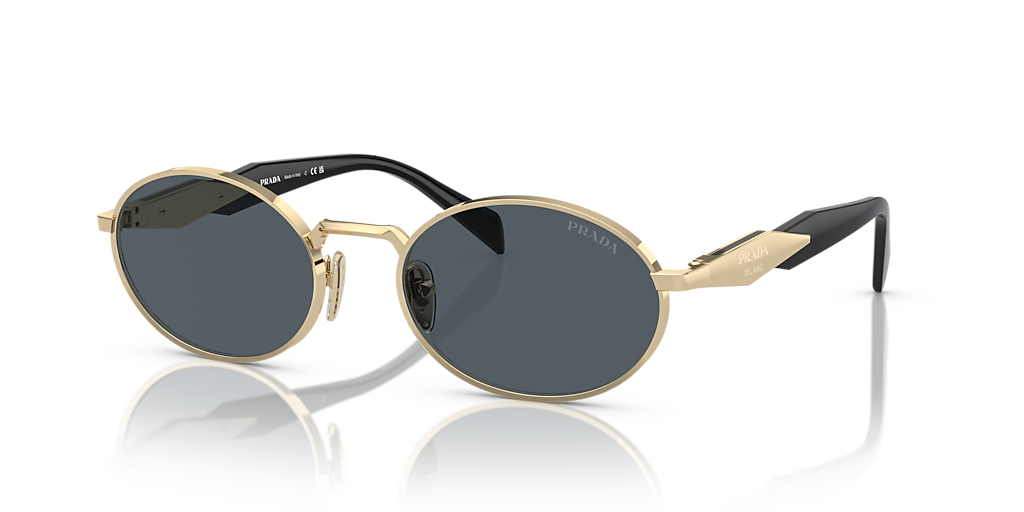 Prada PR 65ZS - Frame: Gold / Lens: Grey