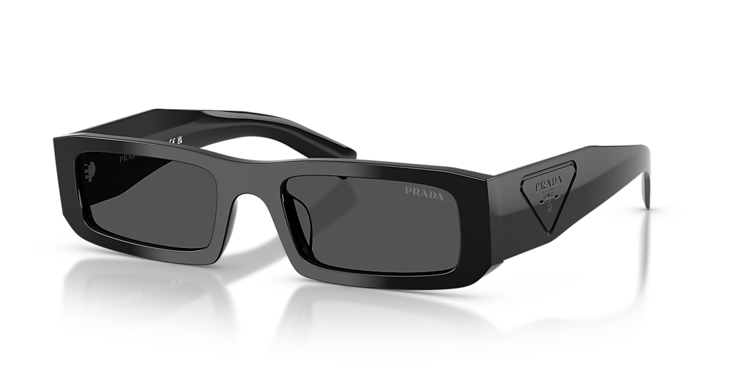 Prada PR D09SD - Frame: Black / Lens: Grey