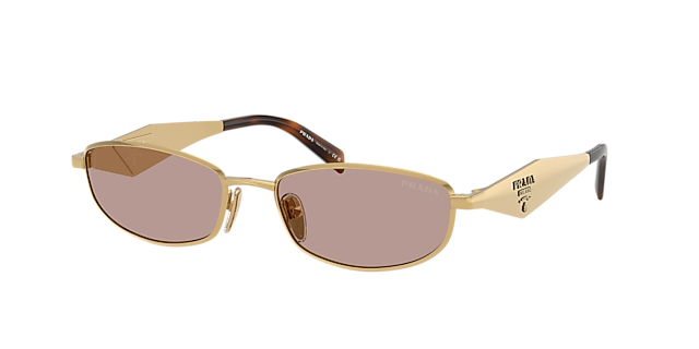 Prada PR D51S - Frame: Gold / Lens: Violet