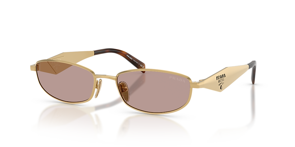 Prada PR D51S - Frame: Gold / Lens: Violet