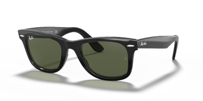 Ray-Ban Original Wayfarer Classic - Frame: Black / Lens: Green