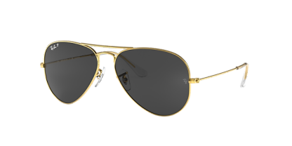 Ray-Ban Aviator Classic - Frame: Gold / Lens: Black