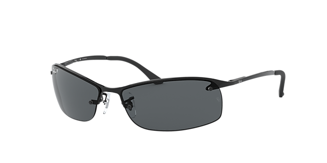 Ray-Ban RB3183 - Frame: Black / Lens: Grey