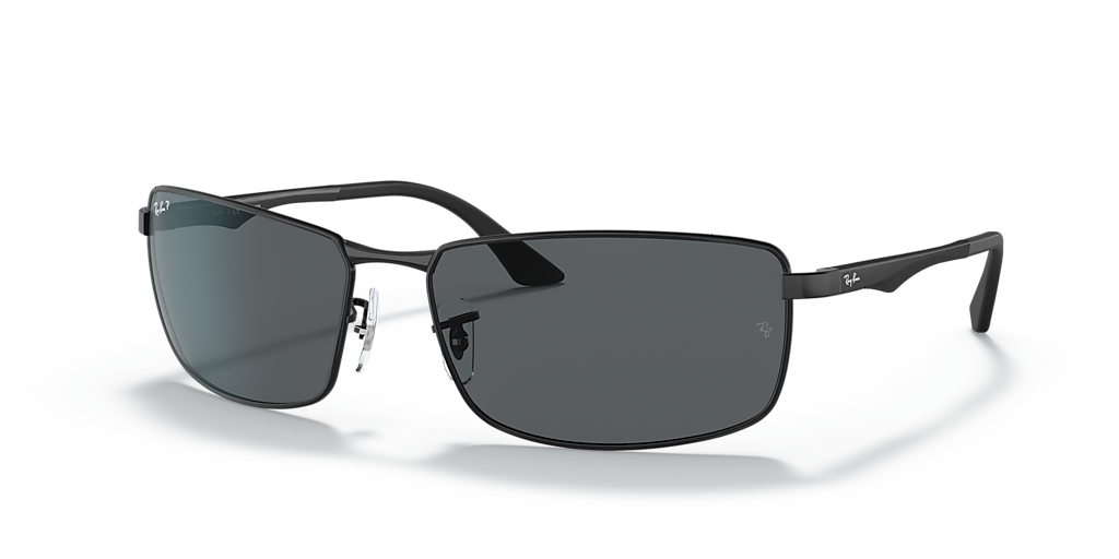 Ray-Ban RB3498 - Frame: Black / Lens: Grey