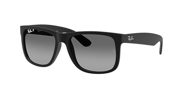 Ray-Ban Justin Classic - Frame: Black / Lens: Grey