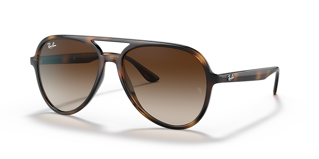 Ray-Ban RB4376 - Frame: Tortoise / Lens: Brown