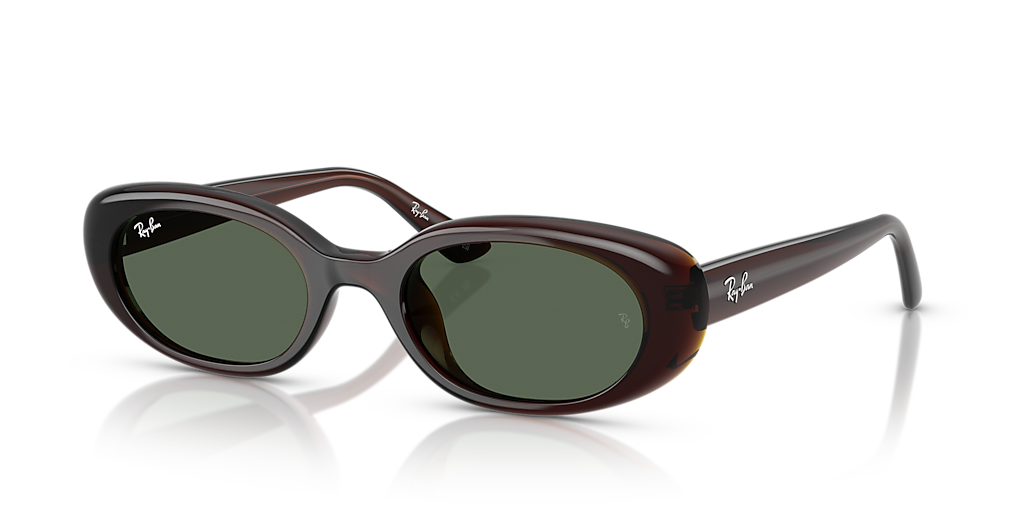 Ray-Ban RB4441D - Frame: Brown / Lens: Green