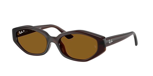 Ray-Ban RB4473D - Frame: Brown / Lens: Brown