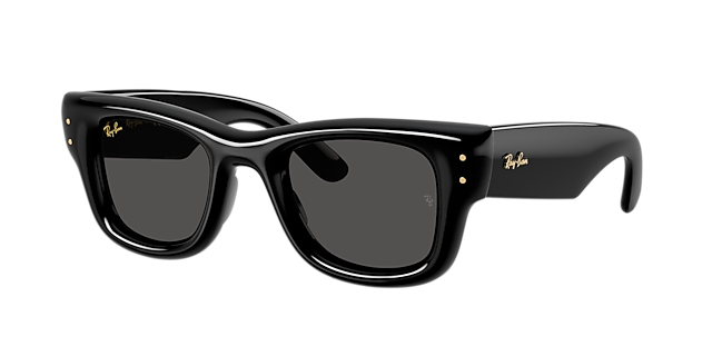 Ray-Ban RB4940 Wayfarer Puffer - Frame: Black / Lens: Black