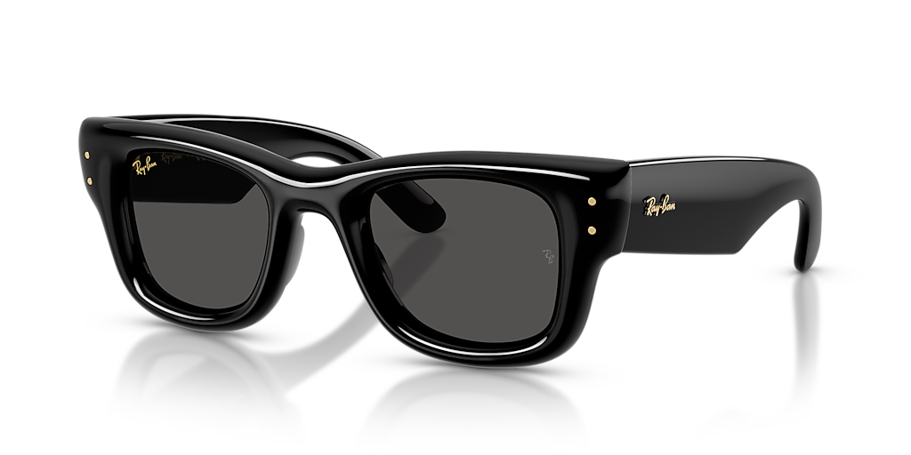 Ray-Ban RB4940 Wayfarer Puffer - Frame: Black / Lens: Black