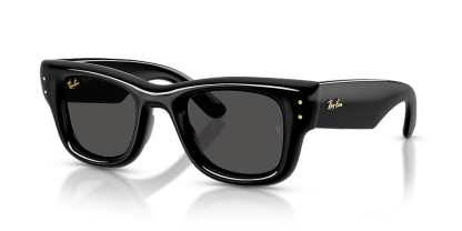 Ray-Ban RB4940 Wayfarer Puffer - Frame: Black / Lens: Black