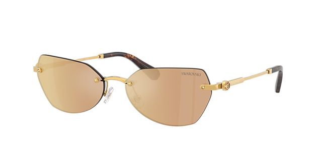 Swarovski SK7038 - Frame: Gold / Lens: Brown