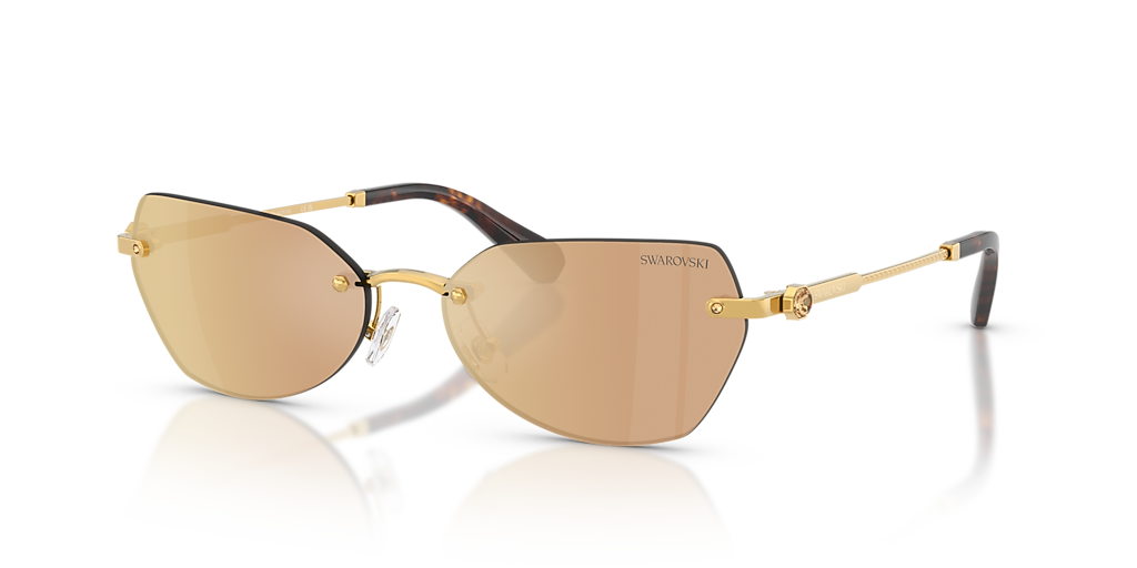 Swarovski SK7038 - Frame: Gold / Lens: Brown