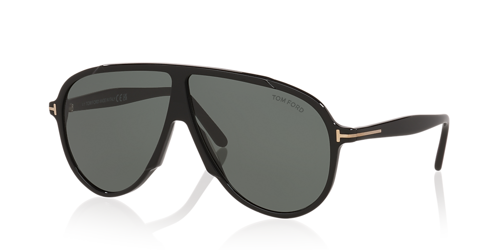 Tom Ford Vladimir - Frame: Black / Lens: Green
