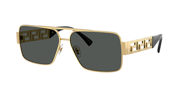 Versace VE2290 - Frame: Gold / Lens: Grey