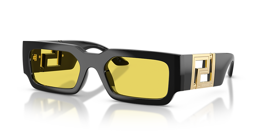 Versace VE4506U - Frame: Black / Lens: Yellow