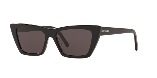 Saint Laurent SL 276 Mica - Frame: Black / Lens: Grey