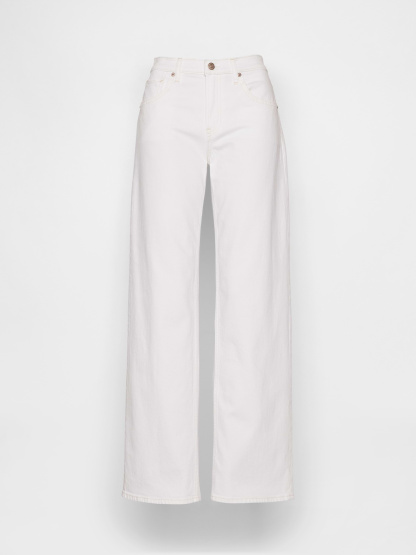 Low Rise '90s Loose Jeans - Fresh white