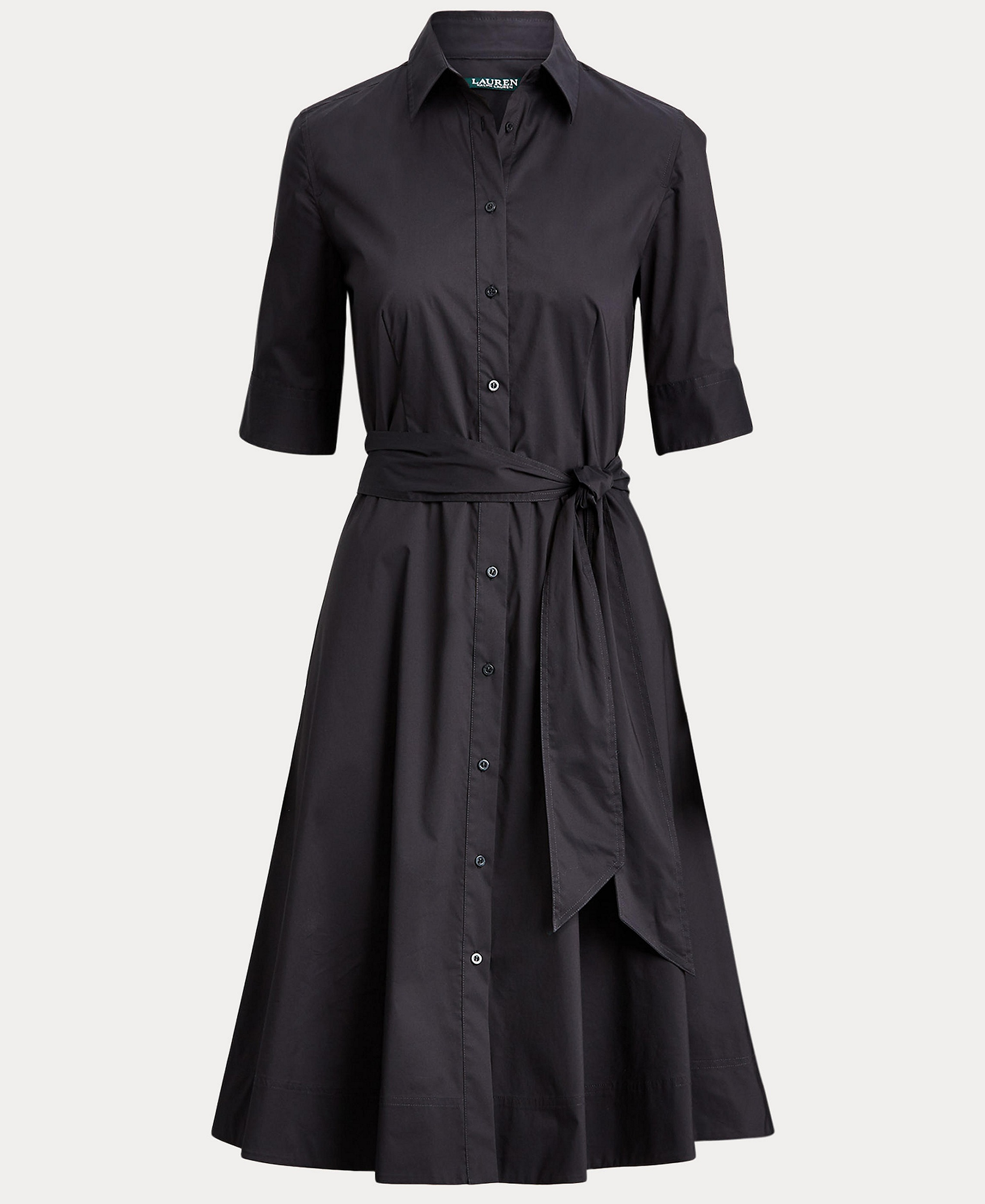 Lauren Ralph Lauren Women's Cotton Shirtdress - Polo Black