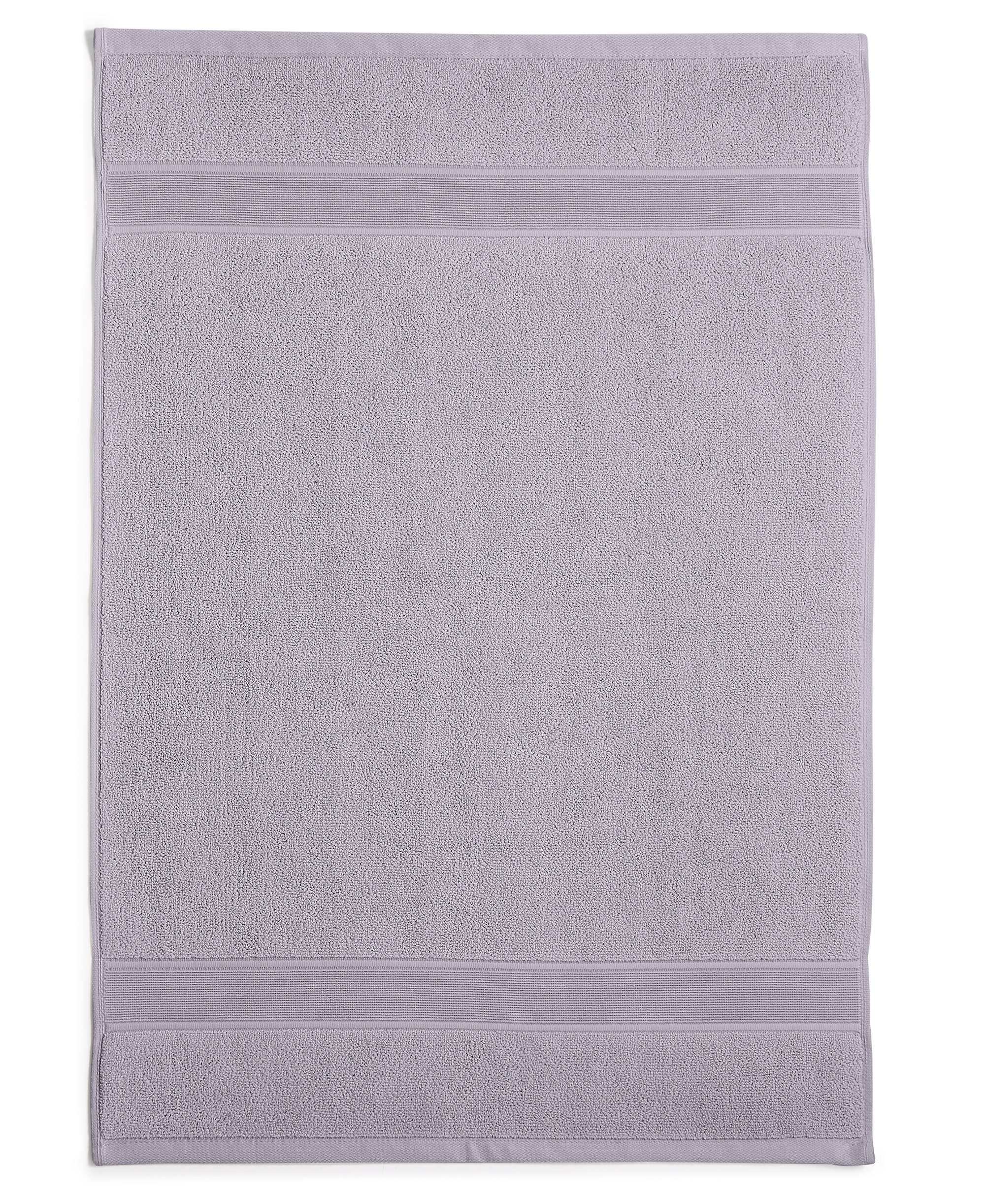 Lauren Ralph Lauren Sanders Solid Antimicrobial Cotton Bath Towel, 30" x 56" - Lavender Grey