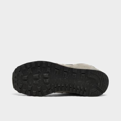 Big Kids' New Balance 574 Casual Shoes - Grey/White - view 6