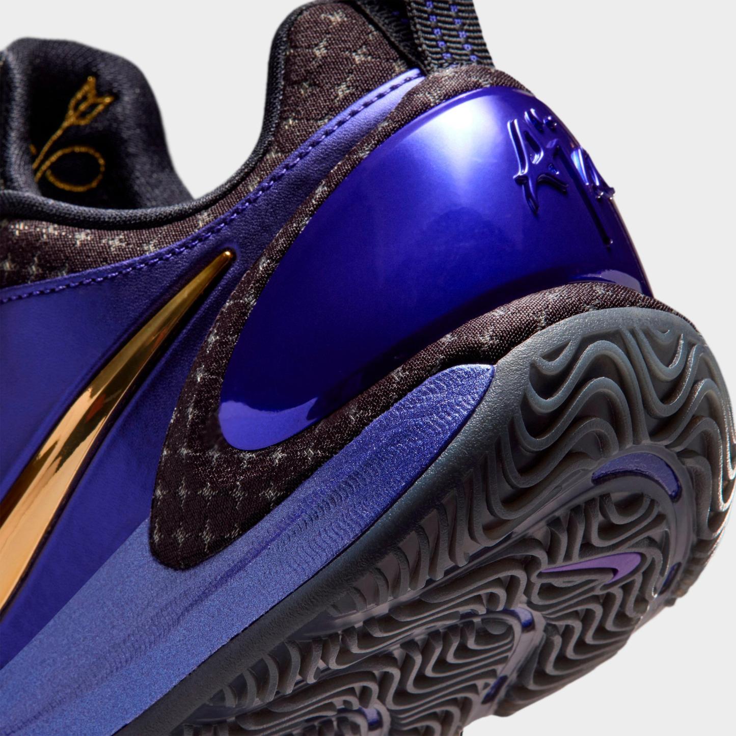 Nithtke A'Two A'ja Wilson Basketball Shoes - Part 1 - Regency Purple/Black/Electro Purple/Metallic Gold - Detail shot