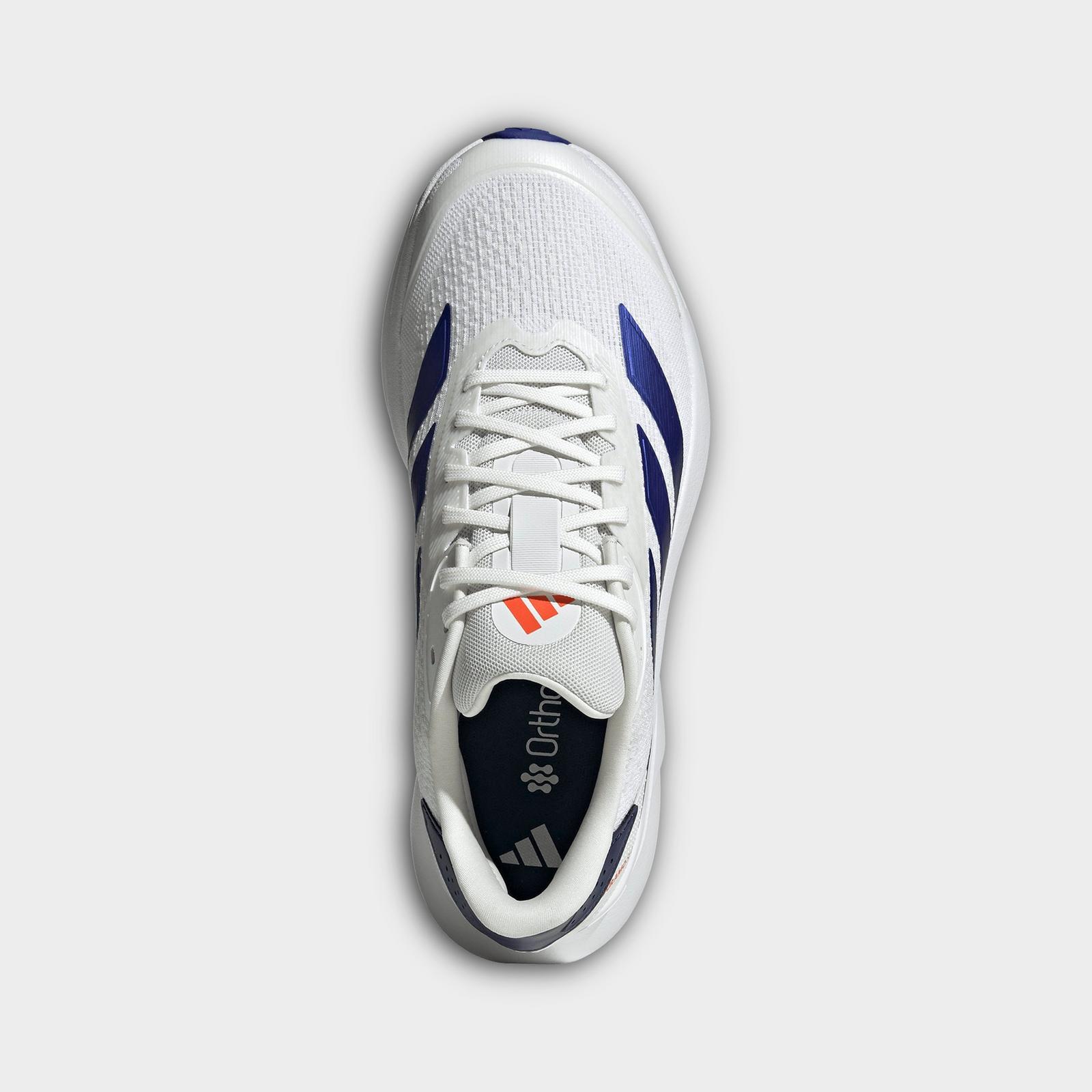 Men's adidas Duramo SL 2.0 Running Shoes - White/Lucid Blue/Dark Blue - view 5