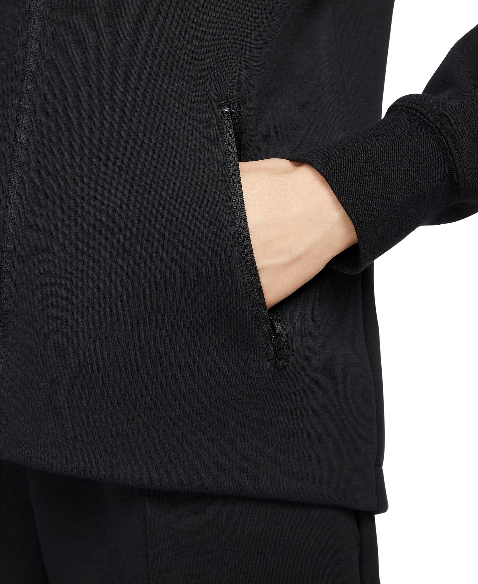 Nike Women's Sportswear Tech Fleece Windrunner Full-Zip Hoodie - Black/Black