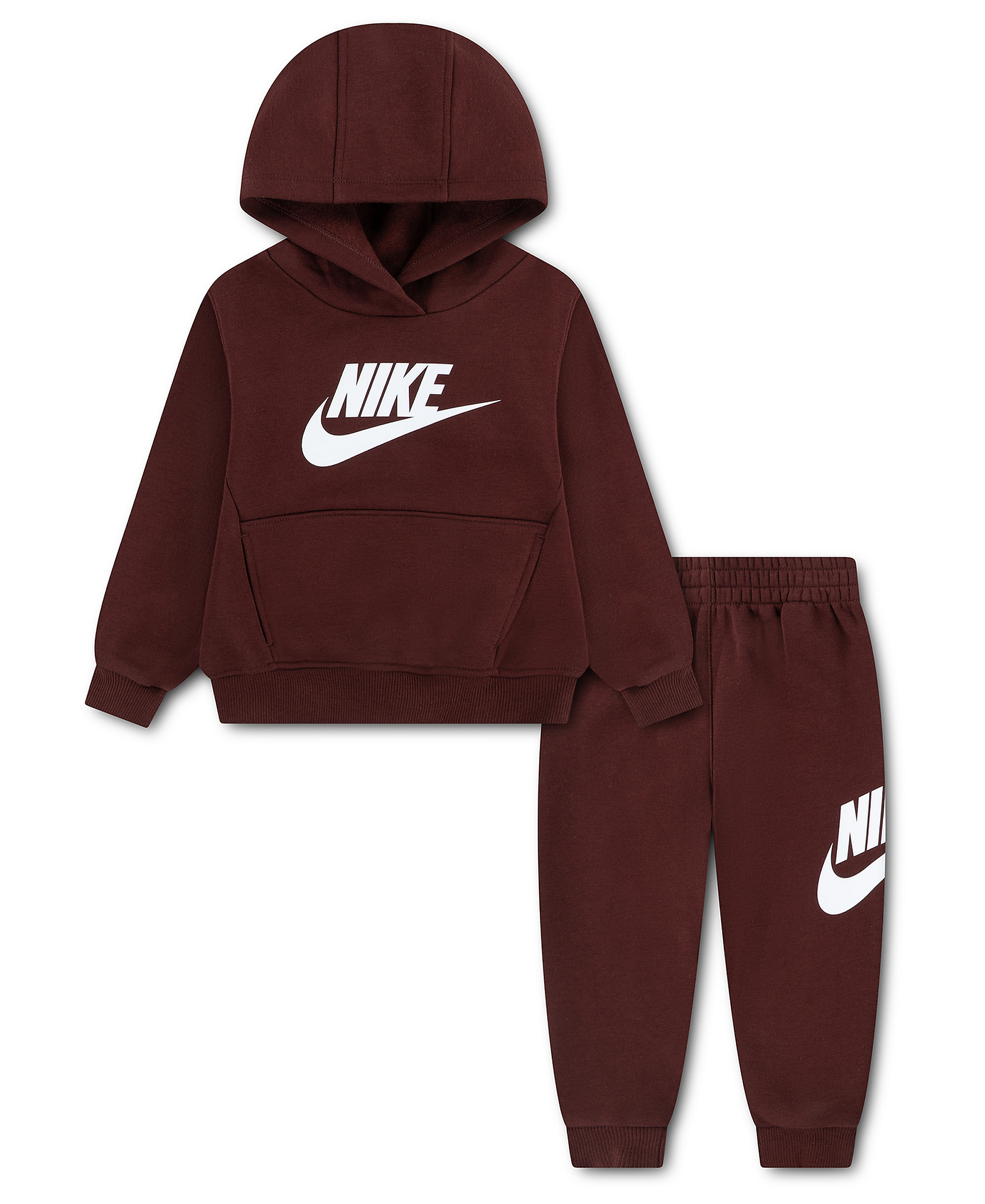 Nike Toddler Boys' and Girls' 2T-4T Club Fleece Long-Sleeve Hoodie and Pants, 2-Piece Set - Mystic Dates
