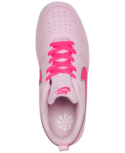 Nike Big Kids Court Borough Low Recraft Casual Sneakers from Finish Line - Pink