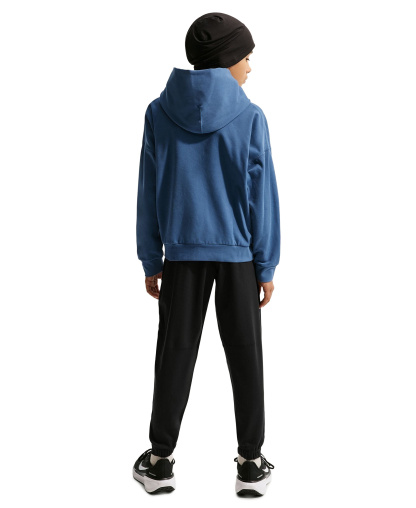 Nike Boys' 8-20 DRI-FIT Hooded Sweatshirt - Mystic Navy/black