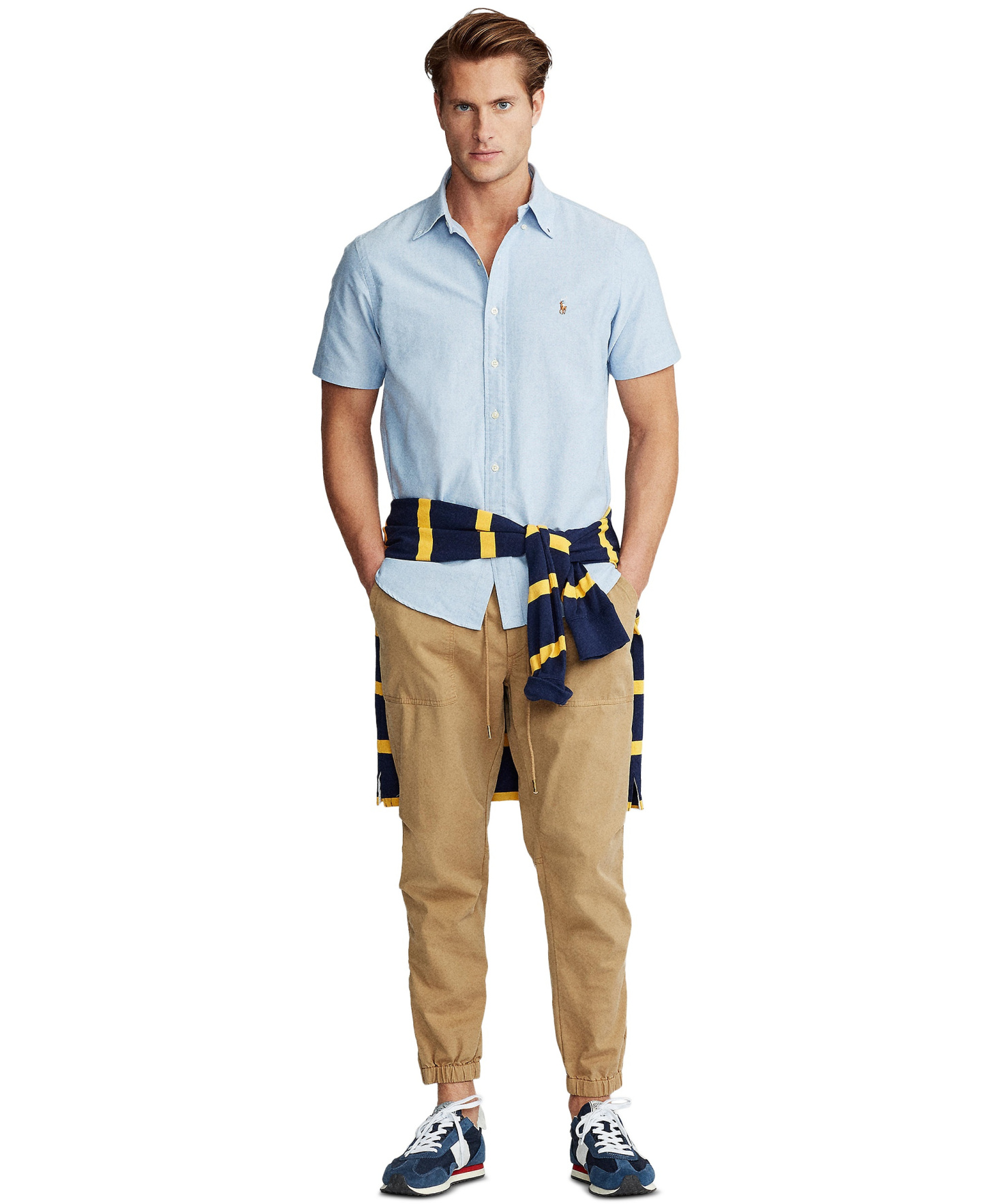 Polo Ralph Lauren Men's Classic-Fit Oxford Shirt - Blue