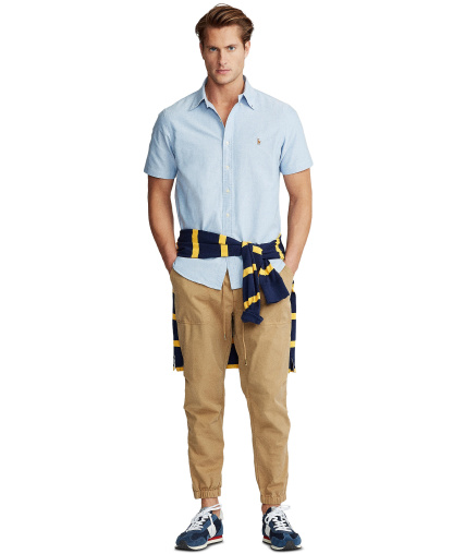 Polo Ralph Lauren Men's Classic-Fit Oxford Shirt - Blue