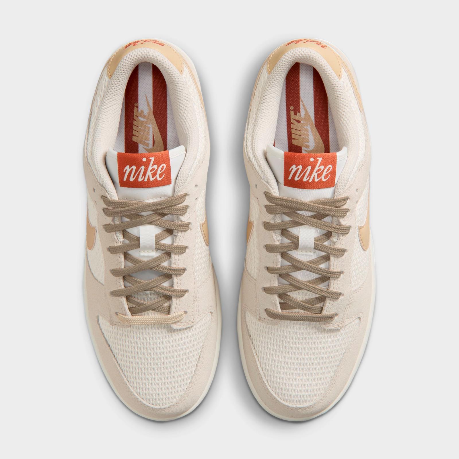 Women's Nike Dunk Low SE Casual Shoes - Sail/Light Orewood Brown/Sail/Linen