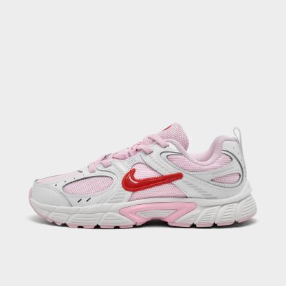 Little Kids' Nike V5 RNR Stretch Lace Casual Shoes - Summit White/Pink Foam/Playful Pink/Light Crimson