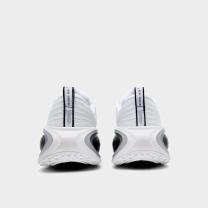 Men's Nithtke Vomero Plus Running Shoes - Part 2 - White/Black/Cool Grey/Metallic Silver - Back view