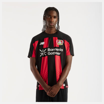 New Balance Bayer 04 26/27 Home Short Sleeve Jersey, MT6261IWHME