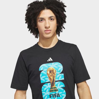 Men's adidas Soccer FIFA World Cup 26™ Host City Miami Graphic T-Shirt - Black - view 4