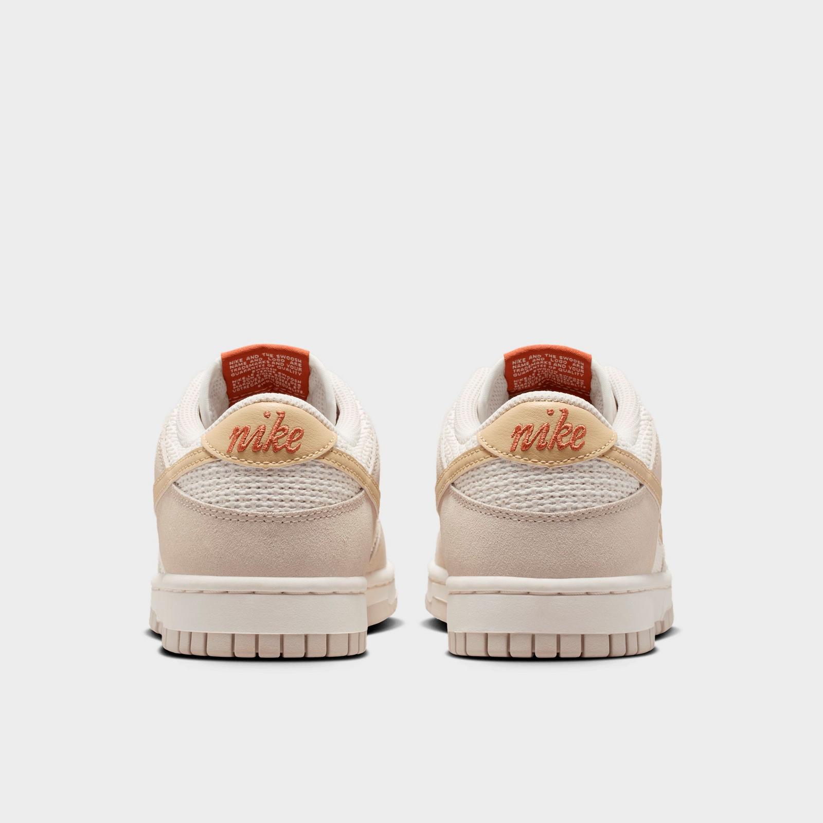 Women's Nike Dunk Low SE Casual Shoes - Sail/Light Orewood Brown/Sail/Linen