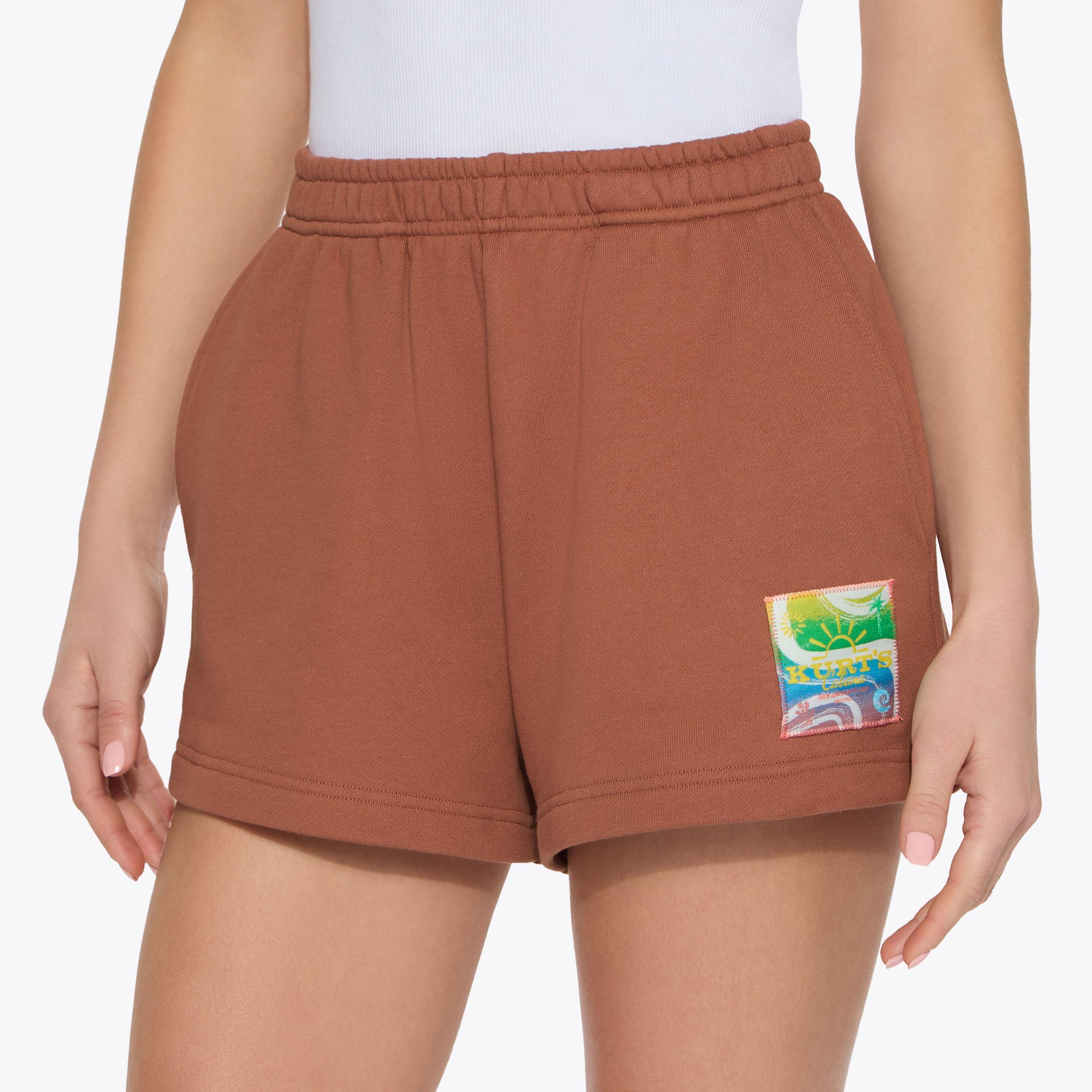 Kurt Geiger London Kurt's Cabana Shorty Shorts - Brown - view 2