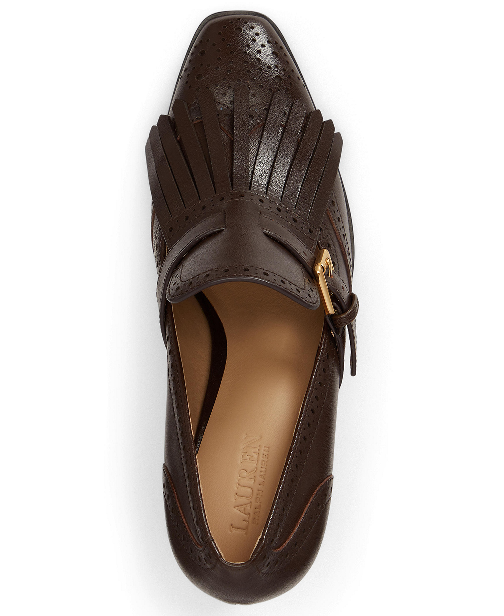 Lauren Ralph Lauren Women's Colleen Slip-On Pumps - Chestnut Brown