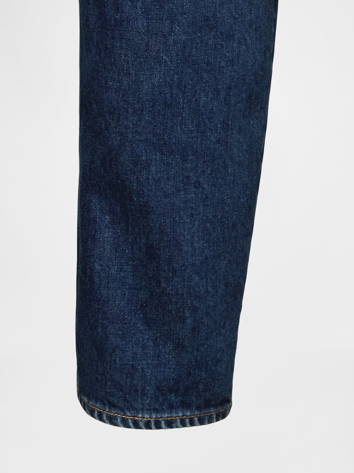 High Rise Barrel Jeans - Dark indigo