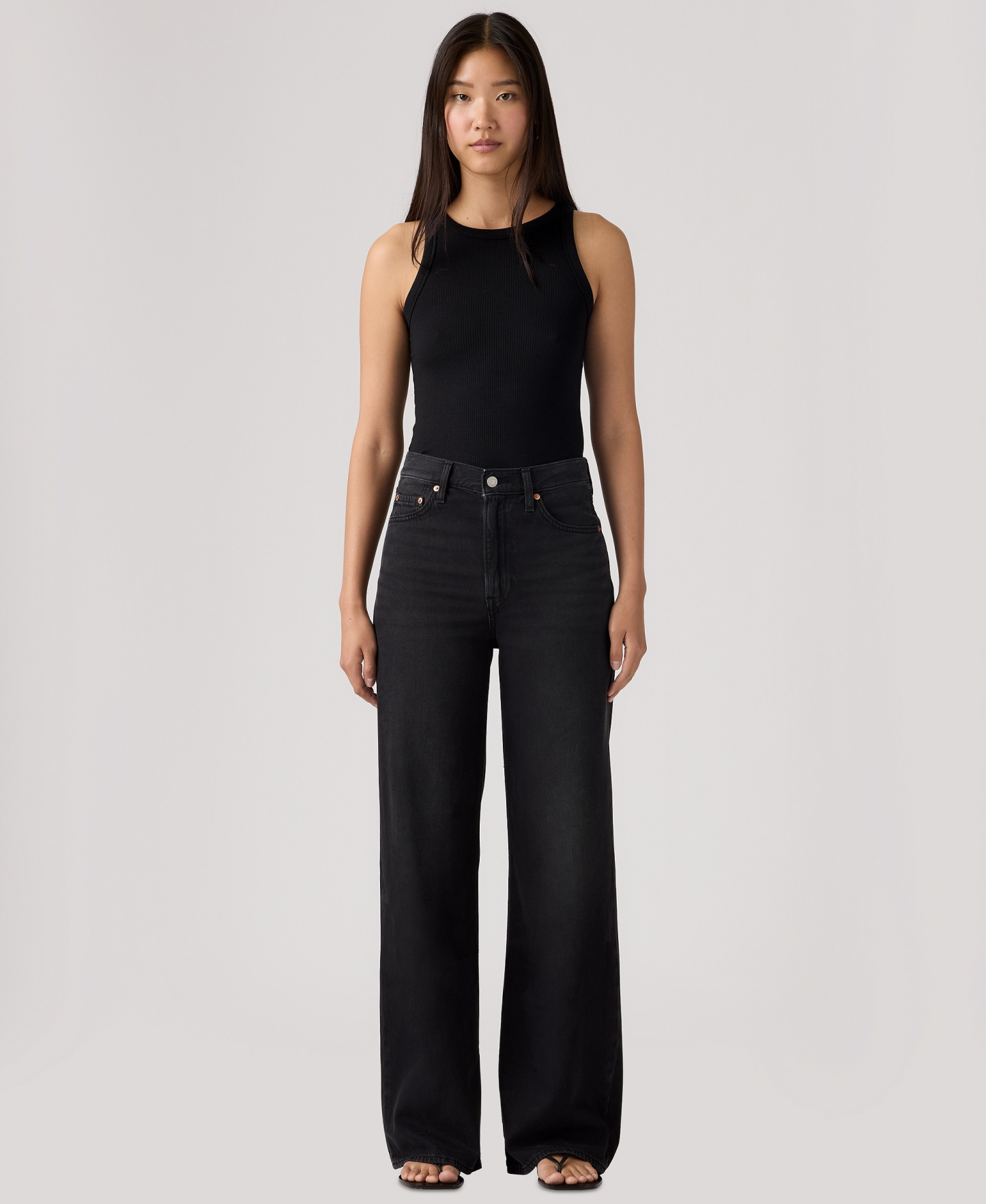 Levi's Premium Women's Ribcage Wide-Leg Jeans - None Your Business