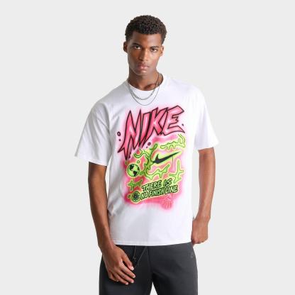 Men's Nike Sportswear No Finish Line Airbrush Graphic T-Shirt - White