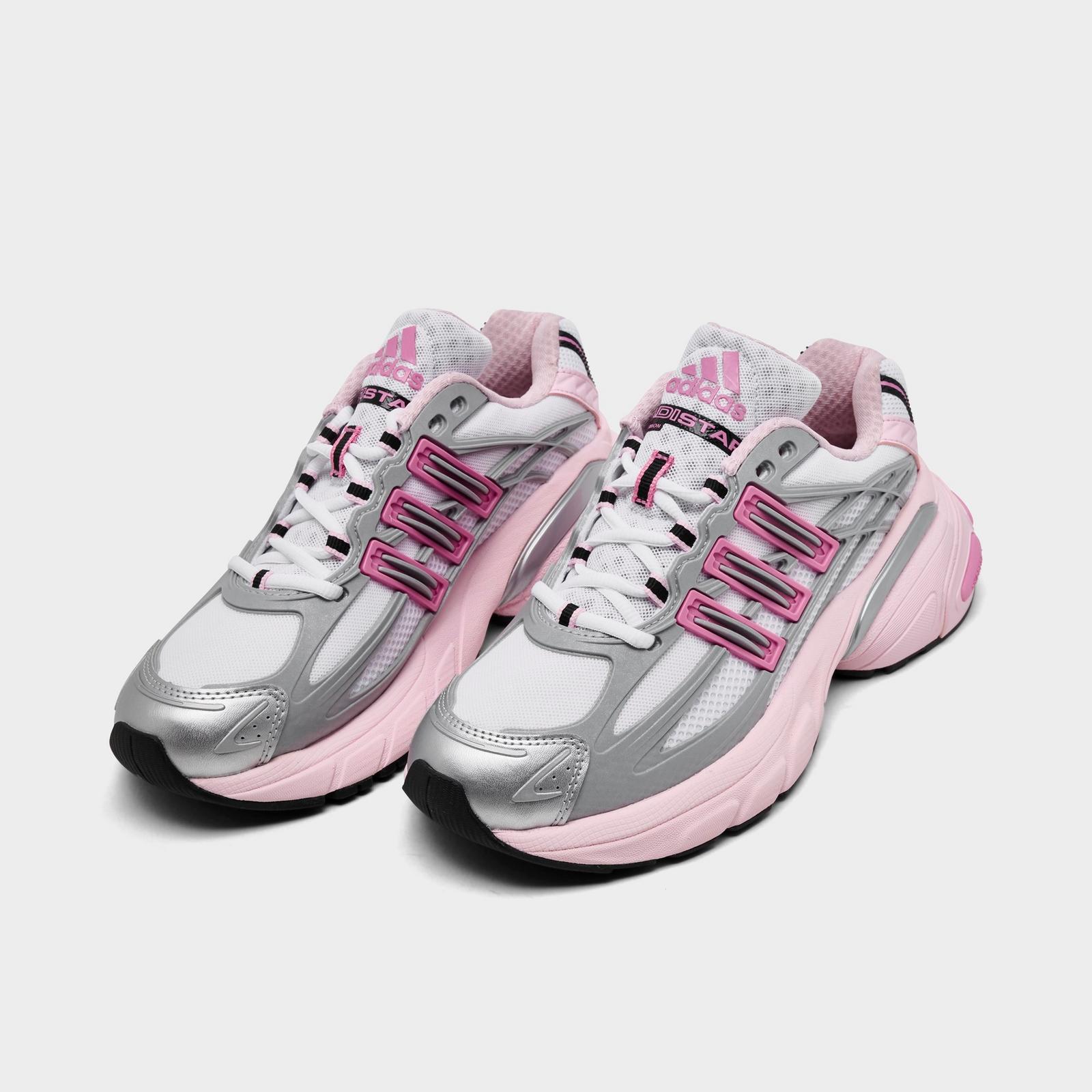 Women's adidas Adistar XLG 2.0 Casual Shoes - White/Bliss Pink/Black - view 2