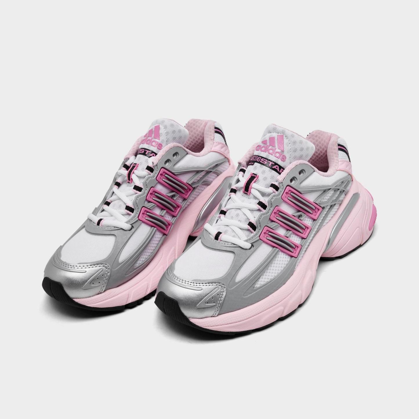 Women's adidas Adistar XLG 2.0 Casual Shoes - White/Bliss Pink/Black - view 2