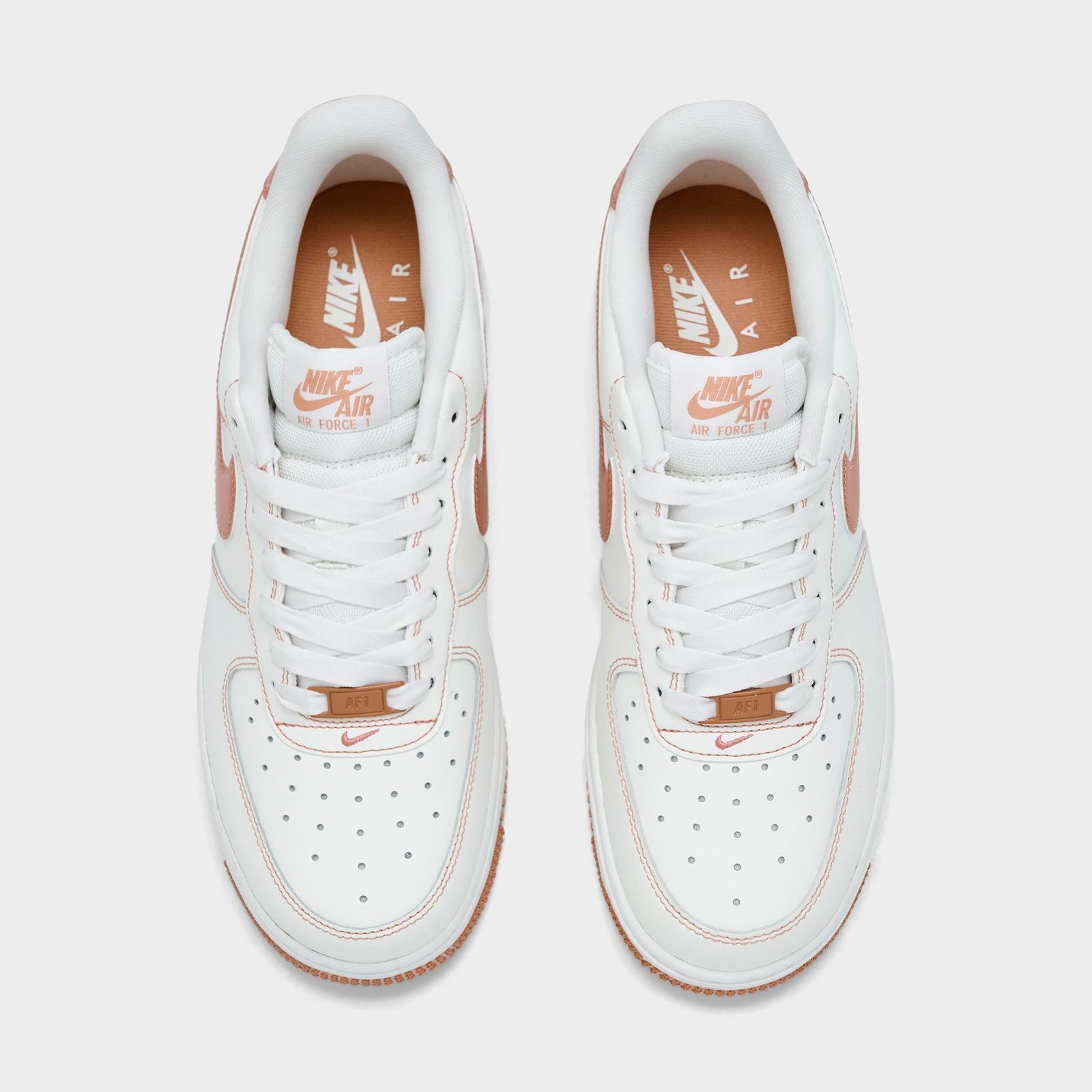 Women's Nike Air Force 1 '07 Casual Shoes - Sail/Rose Gold